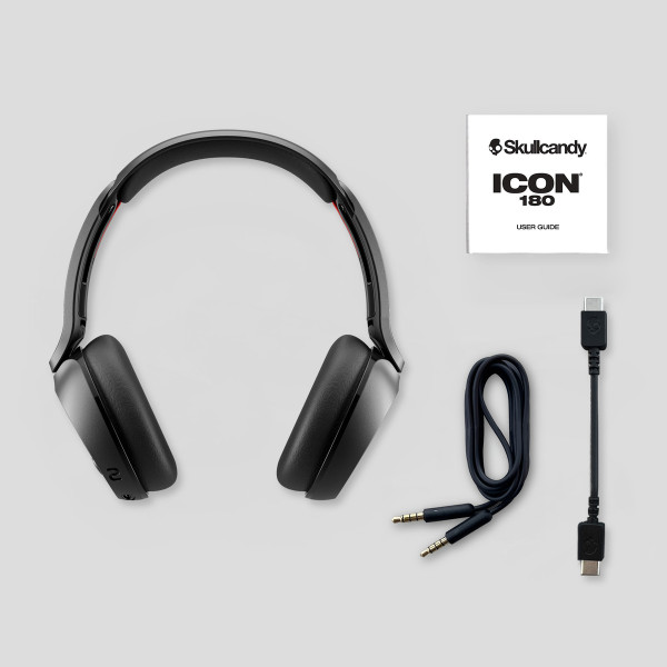 Фото - Навушники накладні бездротові Skullcandy Icon 180 Black (S5IEW-T740)