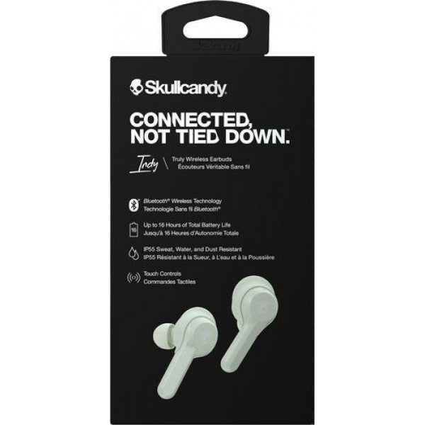 Фото - Наушники вкладыши беспроводные TWS Skullcandy Indy True Wireless Pastels/Sage/Green (S2SSW-M692)