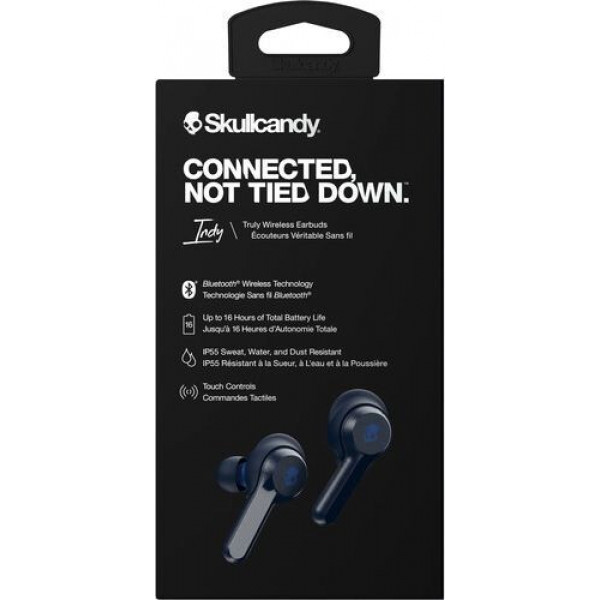 Фото - Наушники вкладыши беспроводные TWS Skullcandy Indy True Wireless Indigo/Blue (S2SSW-M704)