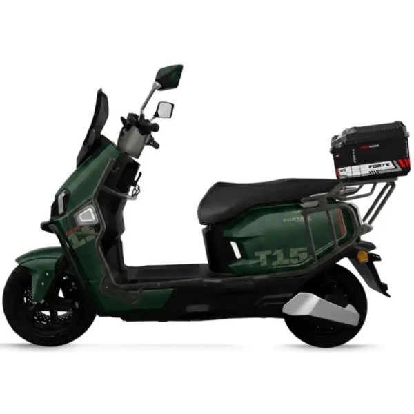 Фото - Электроскутер Forte T15 Black/Dark Green