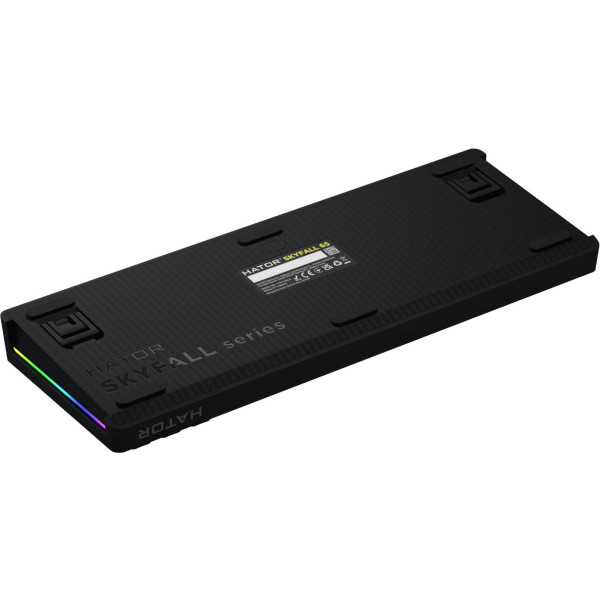 Фото - Клавиатура проводная игровая Hator Skyfall 65 Black (HTK1160UA)