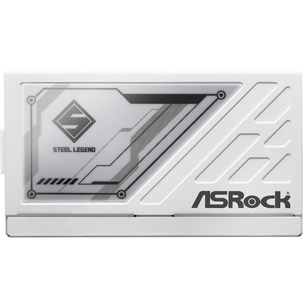 Фото - Блок живлення для ПК ASRock Steel Legend White 1000W (SL-1000GW)
