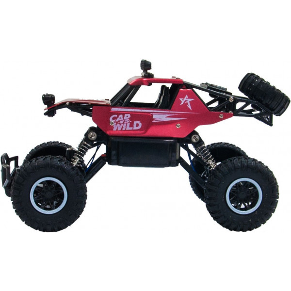 Фото - Радіокерована машинка Sulong Toys Off-Road Crawler – Car VS Wild (красный, аккум. 3,6V, метал. корпус) (SL-109AR)