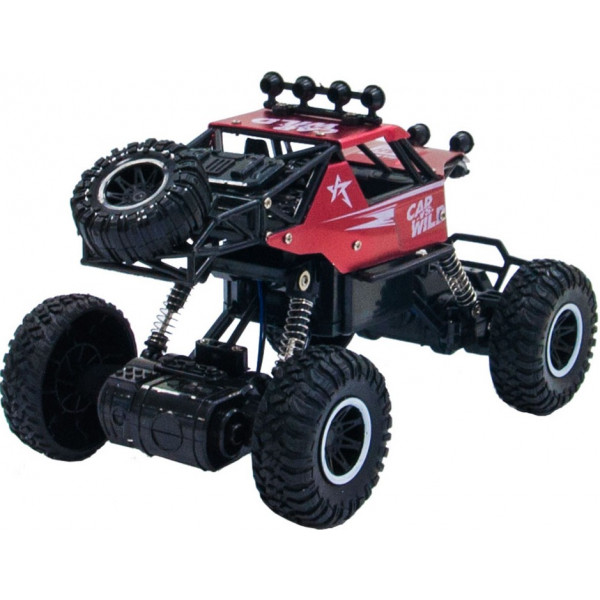 Фото - Радіокерована машинка Sulong Toys Off-Road Crawler – Car VS Wild (красный, аккум. 3,6V, метал. корпус) (SL-109AR)