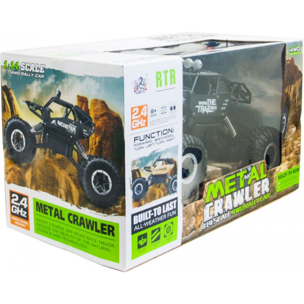 Фото - Радіокерована машинка
 Sulong Toys Off-Road Crawler – Where The Trail Ends (матов.черн., аккум.7.2V, мет.корпус) (SL-121RHMBl)