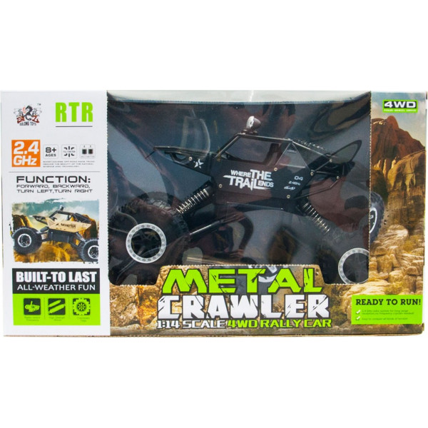 Фото - Радіокерована машинка
 Sulong Toys Off-Road Crawler – Where The Trail Ends (матов.черн., аккум.7.2V, мет.корпус) (SL-121RHMBl)