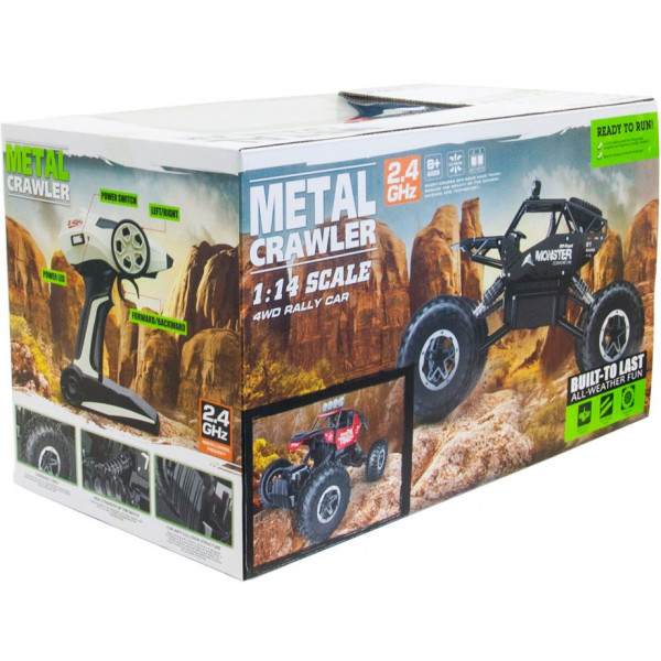 Фото - Радіокерована машинка
 Sulong Toys Off-Road Crawler – Where The Trail Ends (матов.черн., аккум.7.2V, мет.корпус) (SL-121RHMBl)