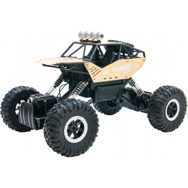 Фото - Радиоуправляемая машинка Sulong Toys Off-Road Crawler – Force (золотой, аккум. 7.2V, метал. корпус) (SL-122RHG)