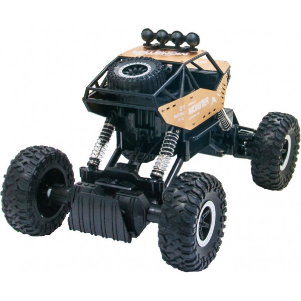Фото - Радиоуправляемая машинка Sulong Toys Off-Road Crawler – Force (золотой, аккум. 7.2V, метал. корпус) (SL-122RHG)