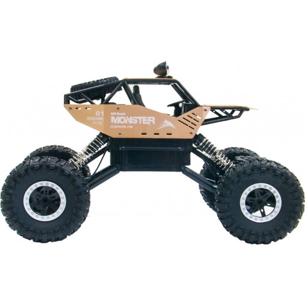 Фото - Радиоуправляемая машинка Sulong Toys Off-Road Crawler – Force (золотой, аккум. 7.2V, метал. корпус) (SL-122RHG)