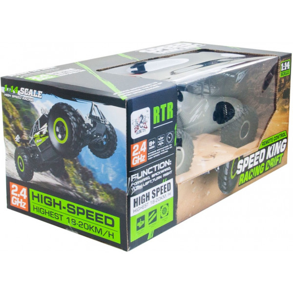 Фото - Радіокерована машинка
 Sulong Toys Off-Road Crawler – Speed King (черный металлик, метал. корпус, аккум. 6V) (SL-153RHMBl)