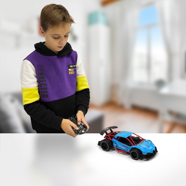 Фото - Радіокерована машинка Sulong Toys GESTURE SENSING з р/к та з сенсорним керуванням - DIZZY (блакитний, акум.3,7V, 1:16) (SL-285RHB)