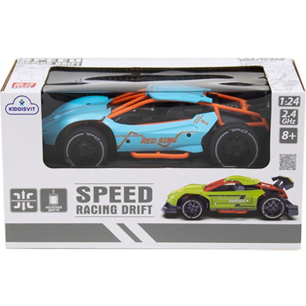 Фото - Радіокерована машинка
 Sulong Toys SPEED RACING DRIFT з р/к - RED SING (блакитний, 1:24) (SL-292RHB)