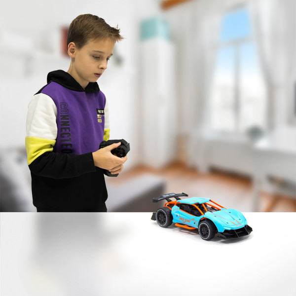 Фото - Радіокерована машинка
 Sulong Toys SPEED RACING DRIFT з р/к - RED SING (блакитний, 1:24) (SL-292RHB)