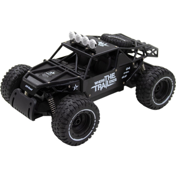 Фото - Радиоуправляемая машинка Sulong Toys OFF-ROAD CRAWLER на р/у – RACE (матовый черный, металл. корпус, аккум.6V, 1:14) (SL-309RHMBl)