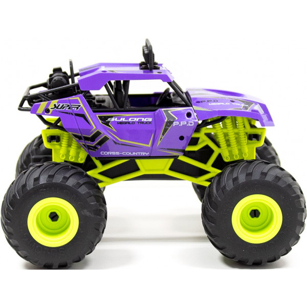 Фото - Радіокерована машинка Sulong Toys BIGFOOT OFF-ROAD з р/к – VIOLET (1:16, 27 МГц (MHz)) (SL-358RHV)