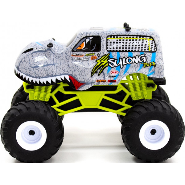 Фото - Радіокерована машинка Sulong Toys BIGFOOT з р/к – DINOSAUR (1:16, 27 МГц (MHz)) (SL-360RHGR)