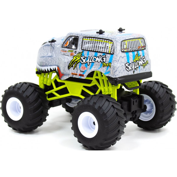 Фото - Радіокерована машинка Sulong Toys BIGFOOT з р/к – DINOSAUR (1:16, 27 МГц (MHz)) (SL-360RHGR)