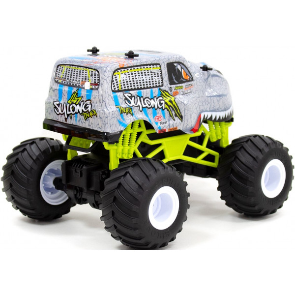 Фото - Радіокерована машинка Sulong Toys BIGFOOT з р/к – DINOSAUR (1:16, 27 МГц (MHz)) (SL-360RHGR)