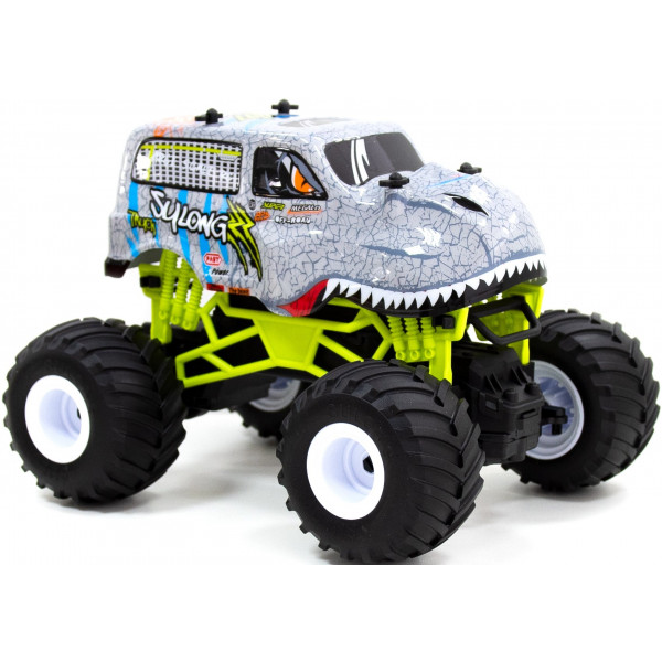 Фото - Радіокерована машинка Sulong Toys BIGFOOT з р/к – DINOSAUR (1:16, 27 МГц (MHz)) (SL-360RHGR)