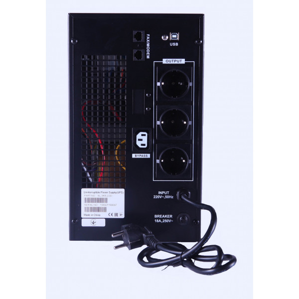 Фото - Джерело безперебійного живлення SVC 3000VA (SL-3KS-LCD)