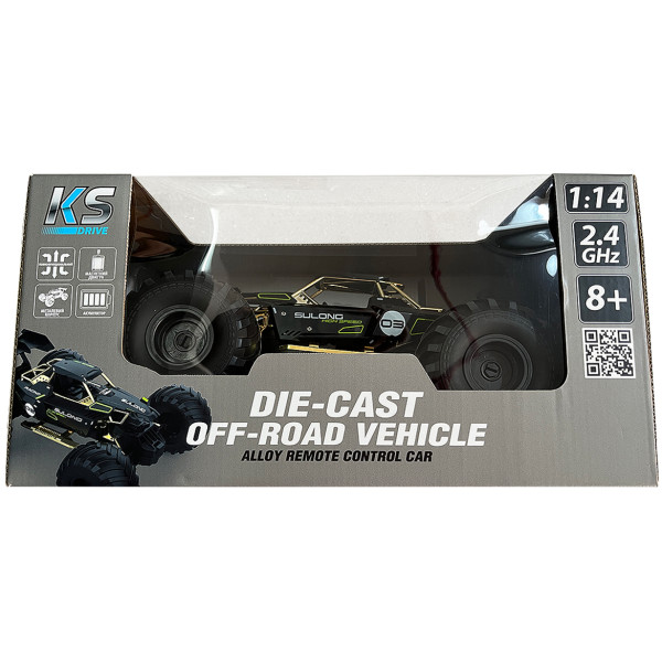 Фото - Радіокерована машинка KS Drive HIGH SPEED Black (SL-8399ARH)