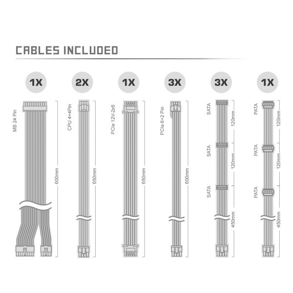 Фото - Блок питания для ПК ASRock Steel Legend White 850W (SL-850GW)