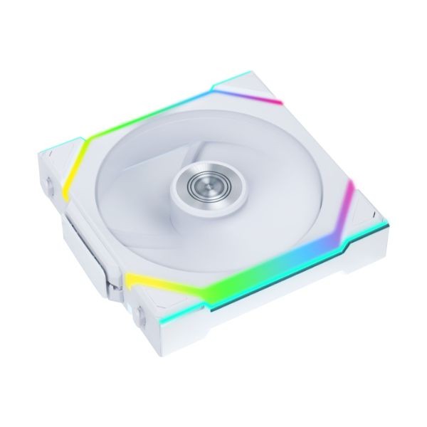 Фото - Корпусный вентилятор Lian Li UNI Fan SL WIRELESS LCD 120-1 White (G99.12SLLCD1W1W.00)