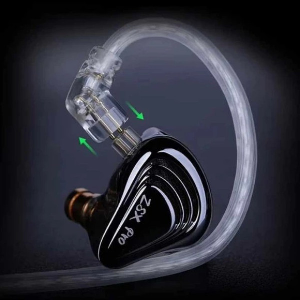 Фото - Навушники вкладиші дротові Knowledge Zenith ZSX PRO Black Mic