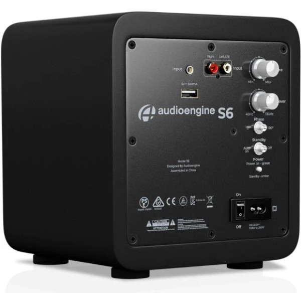 Фото - Сабвуфер Audioengine S6-Matte Black