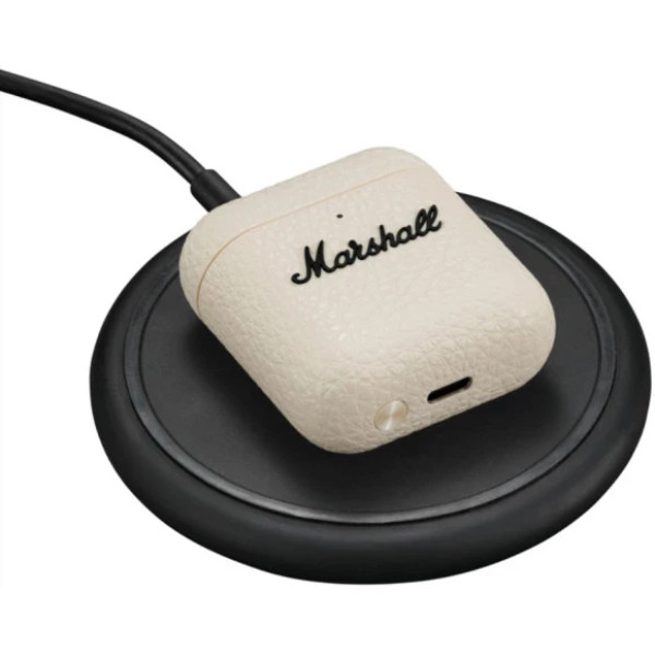 Фото - Наушники вкладыши беспроводные TWS Marshall Minor IV Cream (1007875)