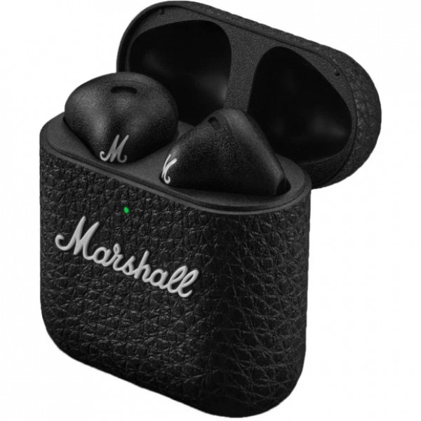 Навушники вкладиші бездротові TWS Marshall Minor IV Black (1006653