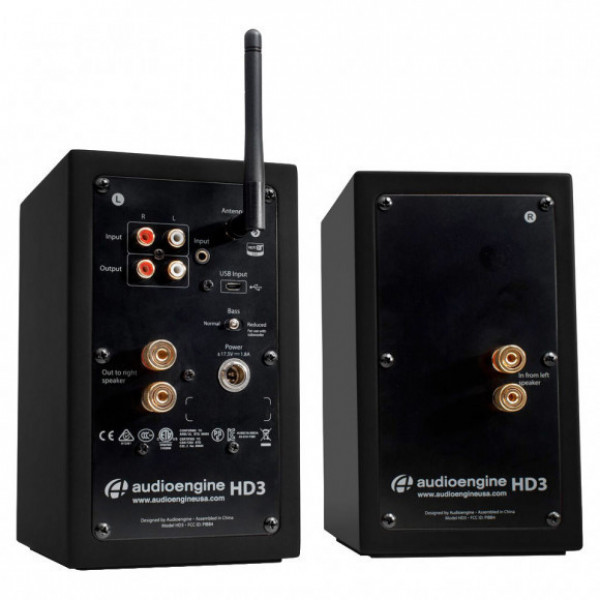 Фото - Комп'ютерна акустика звичайна 2.0 Audioengine HD3 Black