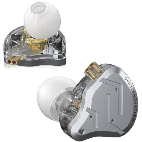 Фото - Навушники вкладиші дротові Knowledge Zenith ZSN Pro 2 Mic Silver