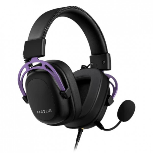 Фото - Гарнітура дротова ігрова Hator Hypergang 2 (HTA-914) Lavander Edition