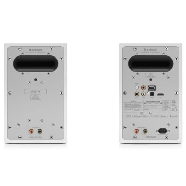 Фото - Компьютерная акустика компактная 2.0 Audio Pro A28 W White
