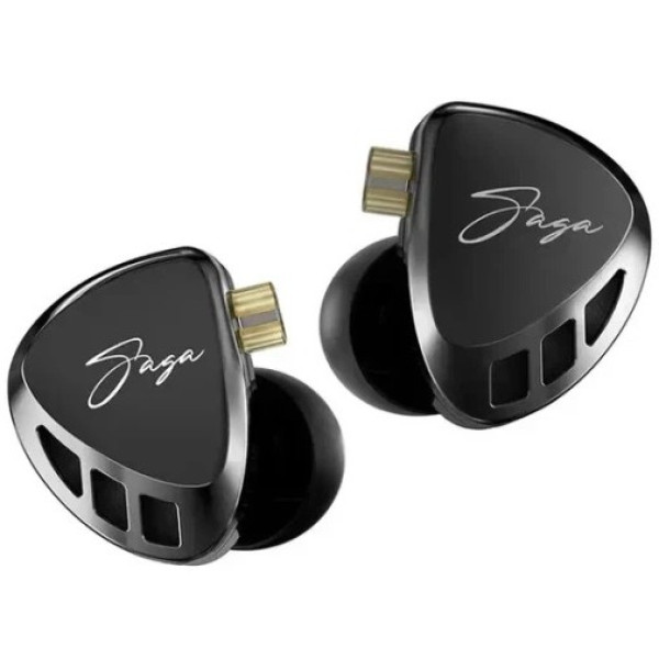 Фото - Навушники вкладиші дротові Knowledge Zenith Saga Balanced Version Black Mic