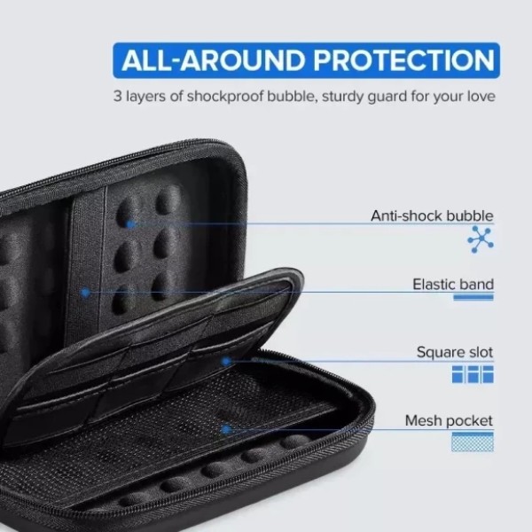 Фото - Чехол для наушников UGREEN LP128 Large Bag Black (50274)