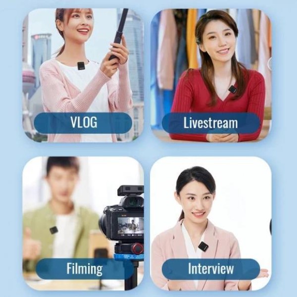 Фото - Микрофон для видеокамеры Takstar V1 Single Wireless Lavalier Video Microphone