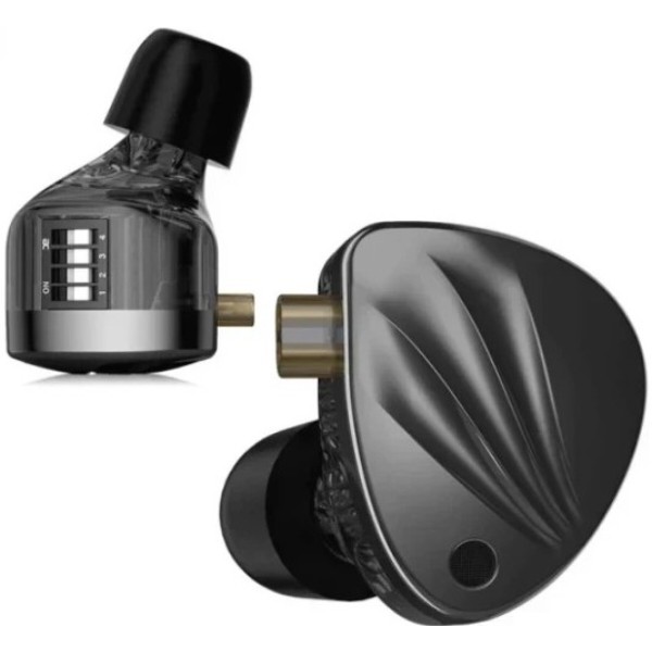 Фото - Наушники вкладыши проводные Knowledge Zenith Krila Black Mic