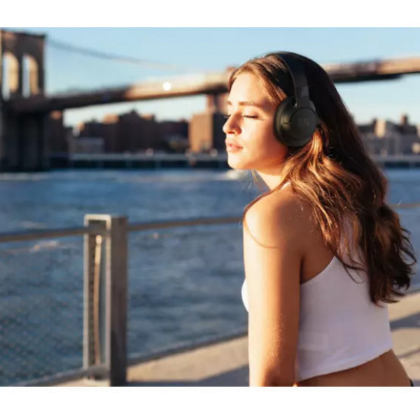 Фото - Наушники полноразмерные беспроводные JBL Tune 760NC Black (JBLT760NCBLK)