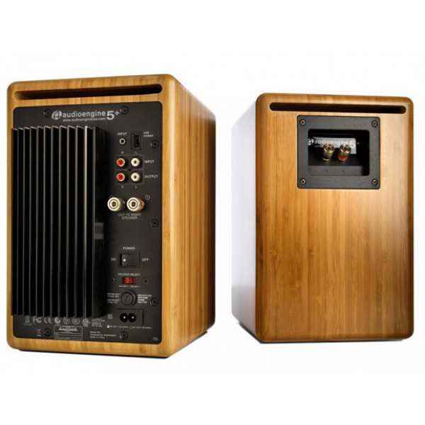 Фото - Комп'ютерна акустика компактна 2.0 Audioengine A5+ Bamboo