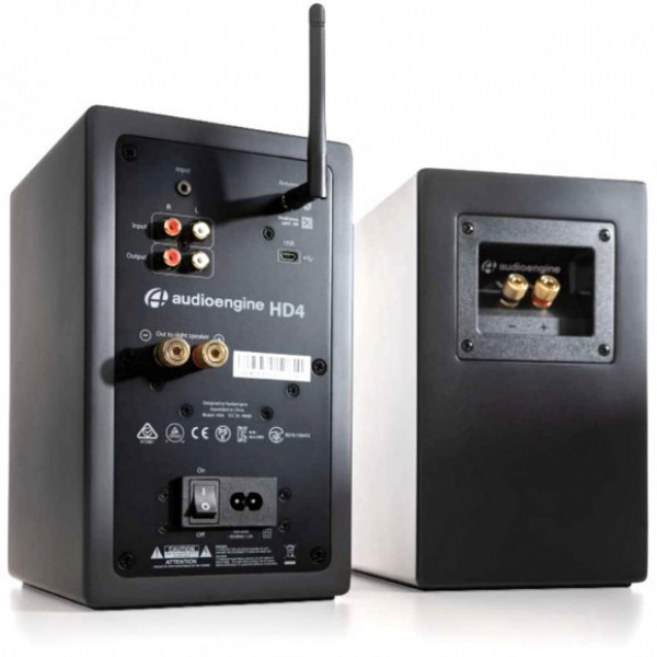 Фото - Комп'ютерна акустика звичайна 2.0 Audioengine HD4 Black