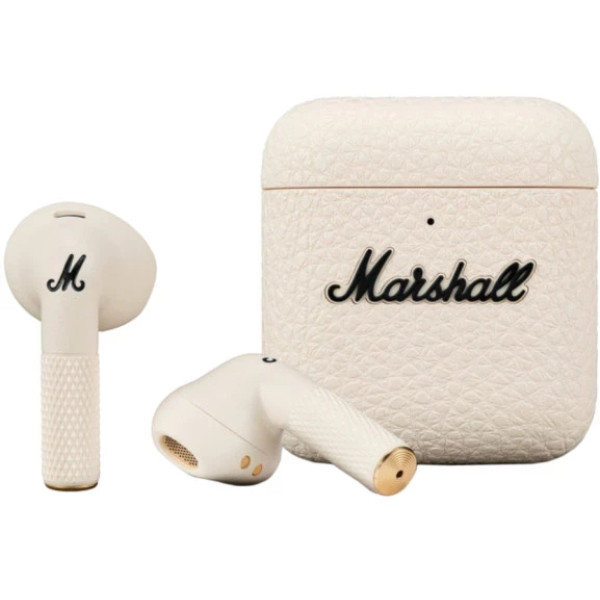 Фото - Наушники вкладыши беспроводные TWS Marshall Minor IV Cream (1007875)