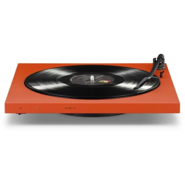 Фото - Вініловий програвач Tone Factory Turntable Terracotta Red (with dust cover)