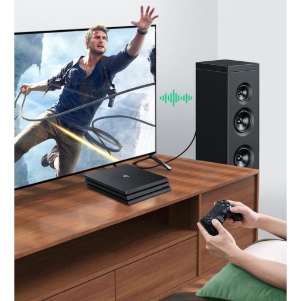 Фото - Кабель оптический UGREEN AV122 Toslink-Toslink Optical 2 m (70892)