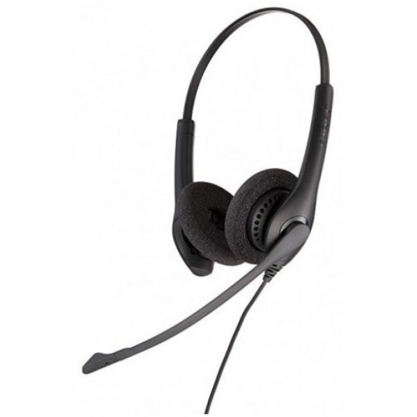 Фото - Гарнітура дротова Jabra Biz 1500 Duo QD Black (1519-0154)