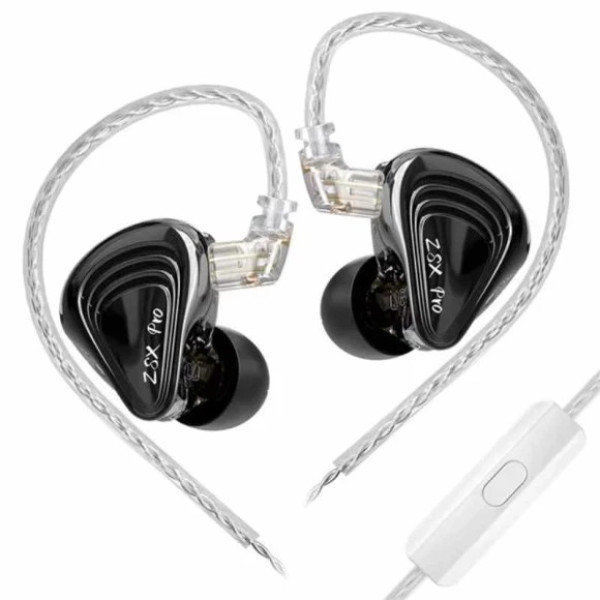 Фото - Навушники вкладиші дротові Knowledge Zenith ZSX PRO Black Mic