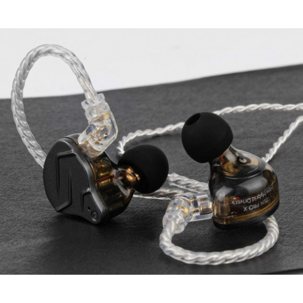 Фото - Навушники вкладиші дротові Knowledge Zenith ZSN PRO X mic black