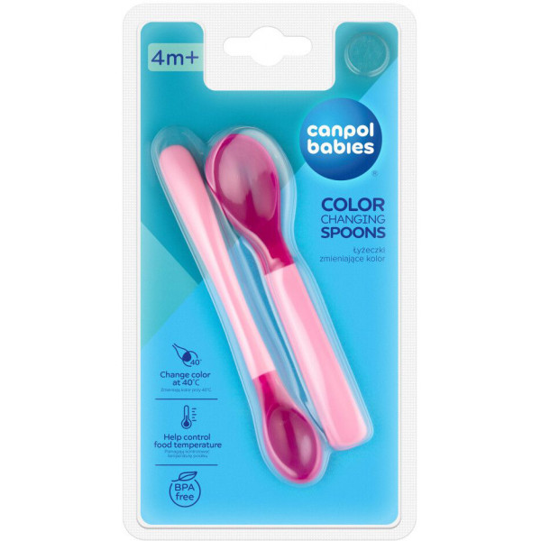 Фото - Набір дитячий Canpol babies рожеві 2 шт. (9/581_pin)